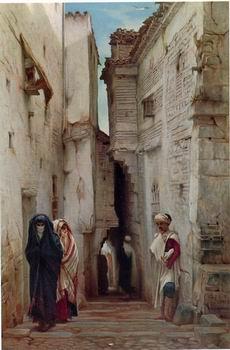 unknow artist Arab or Arabic people and life. Orientalism oil paintings 572 oil painting image